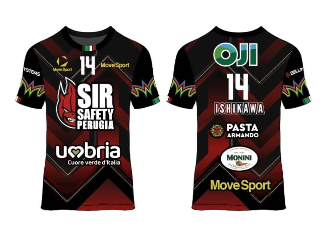 [新品未開封] デサント ペルージャ 石川祐希　ユニフォーム M