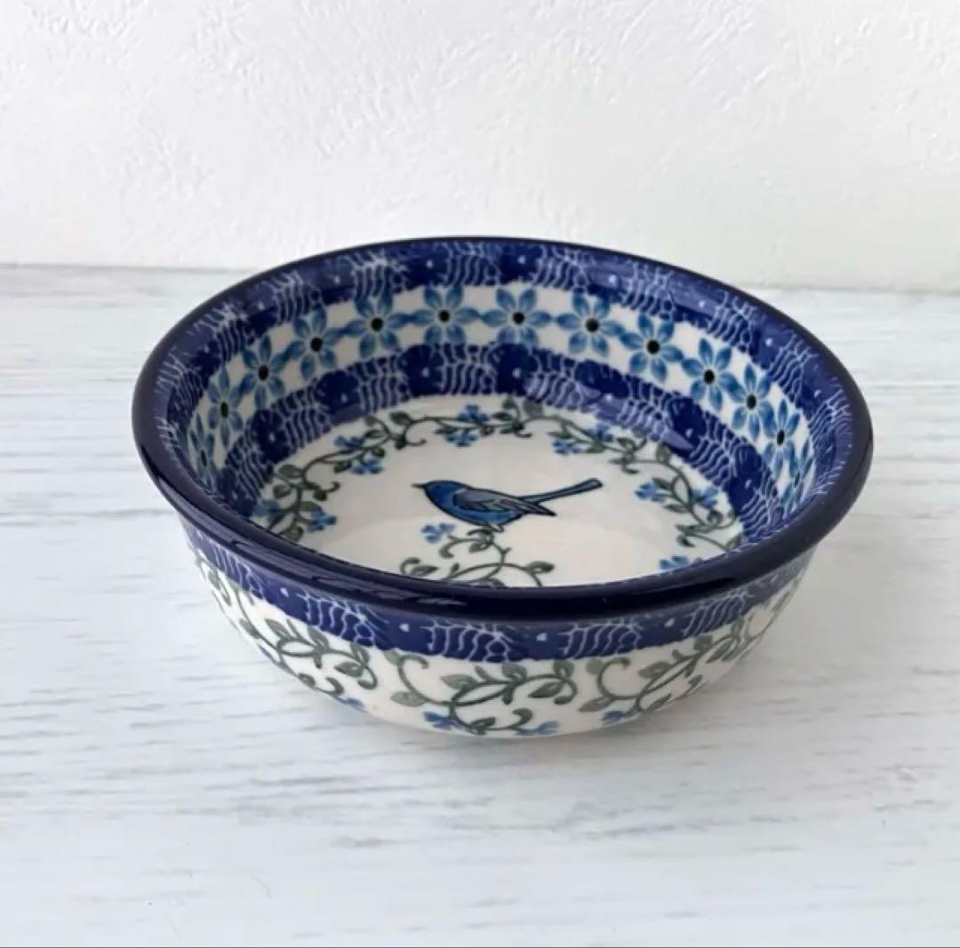 ポーランド食器 12.5cm ボウル ツェラミカ アルティスティチナ　鳥　バード