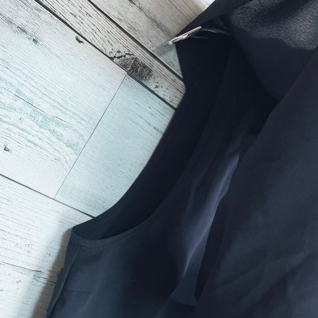 ☆ほぼ未使用☆モラビト　アシンメトリーブラウス　デザイナーズ　装飾パーツ付き