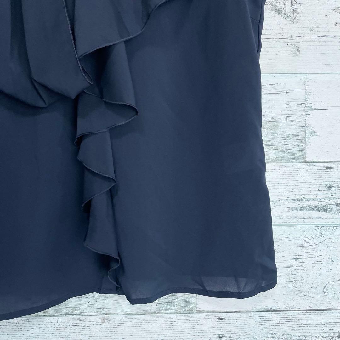 ☆ほぼ未使用☆モラビト　アシンメトリーブラウス　デザイナーズ　装飾パーツ付き