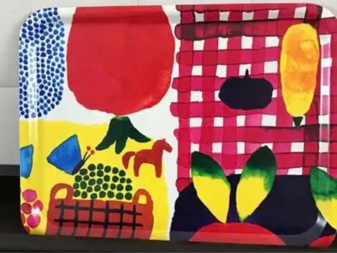 マリメッコ　トレイ　レア　ケサトリ