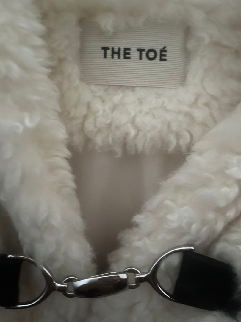 ジャケット・アウター THE TOE Trafalgar Boa Coat / white