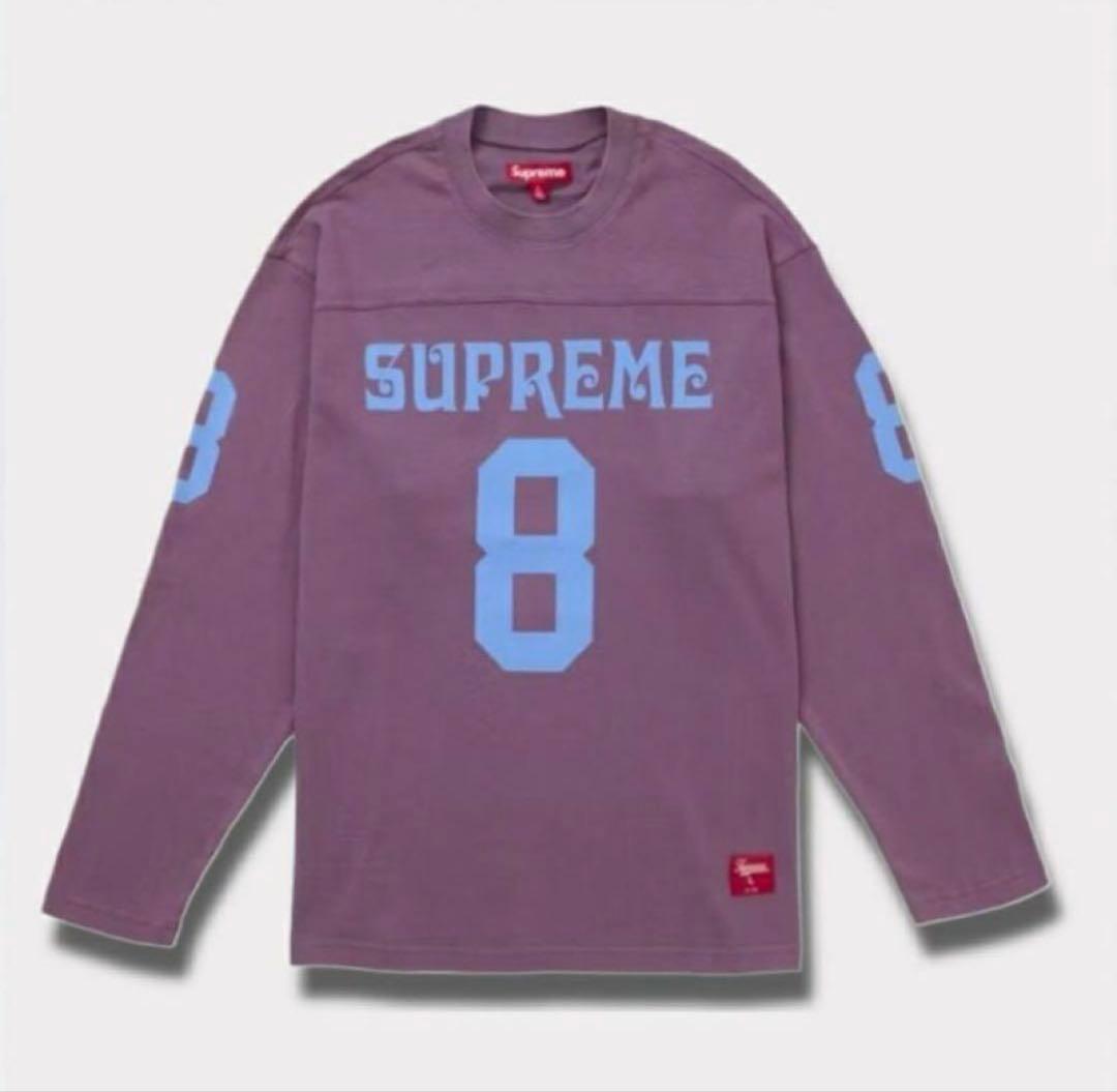 Affiliated L/S Football Top purple 紫