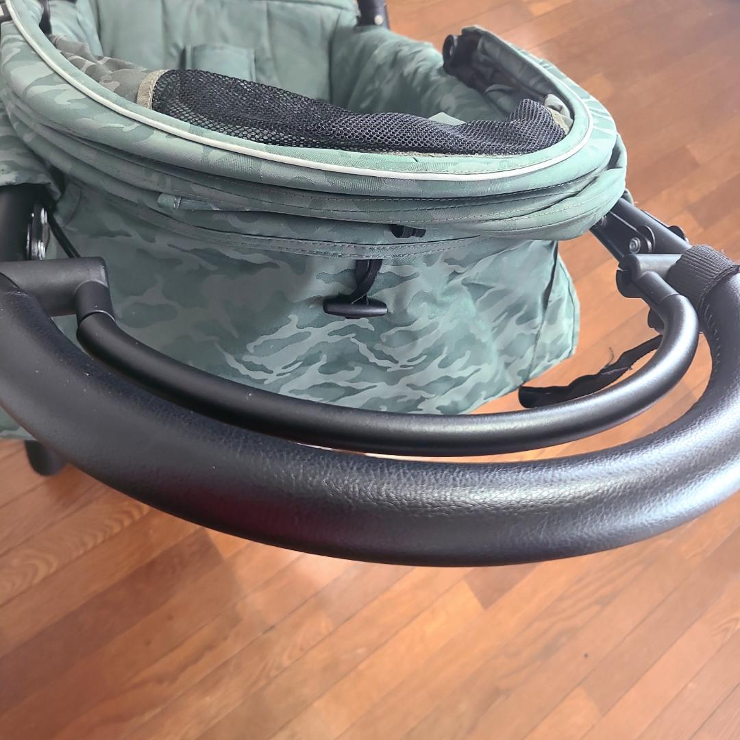 【極美品】AIRBUGGY エアバギー ココブレーキEX グラデーションカモ