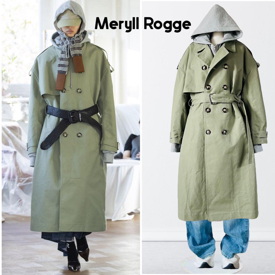 定価30万 MERYLL ROGGE メリルロッゲ トレンチ コート M