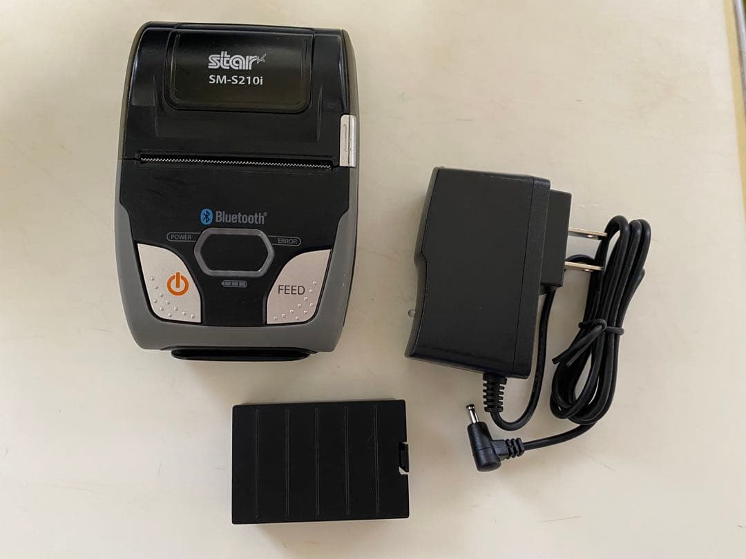 STAR SM-S210i bluetooth サーマルプリンター　ロール紙2個