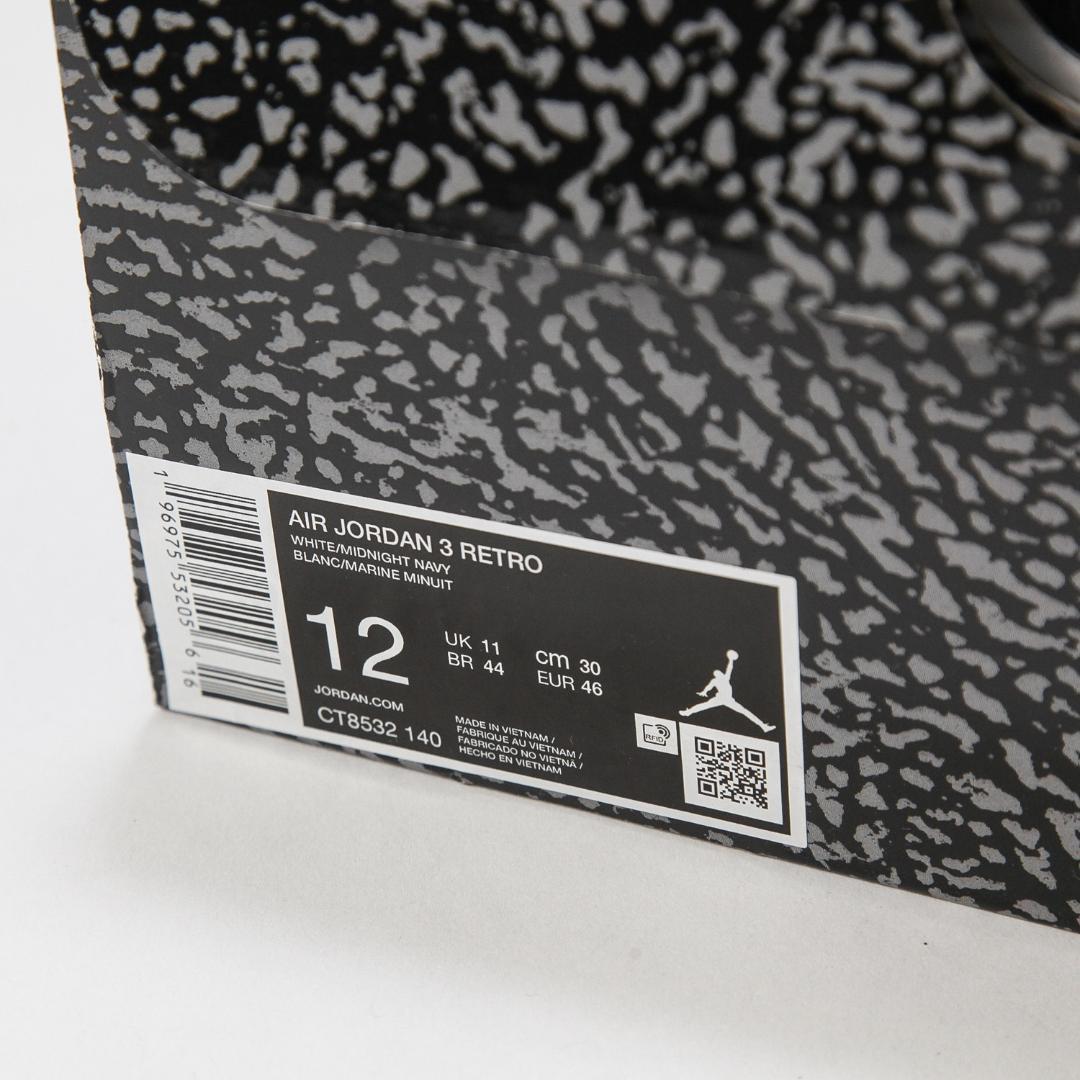 靴 NIKE AIR JORDAN 3 RETRO CT8532-140 30cm