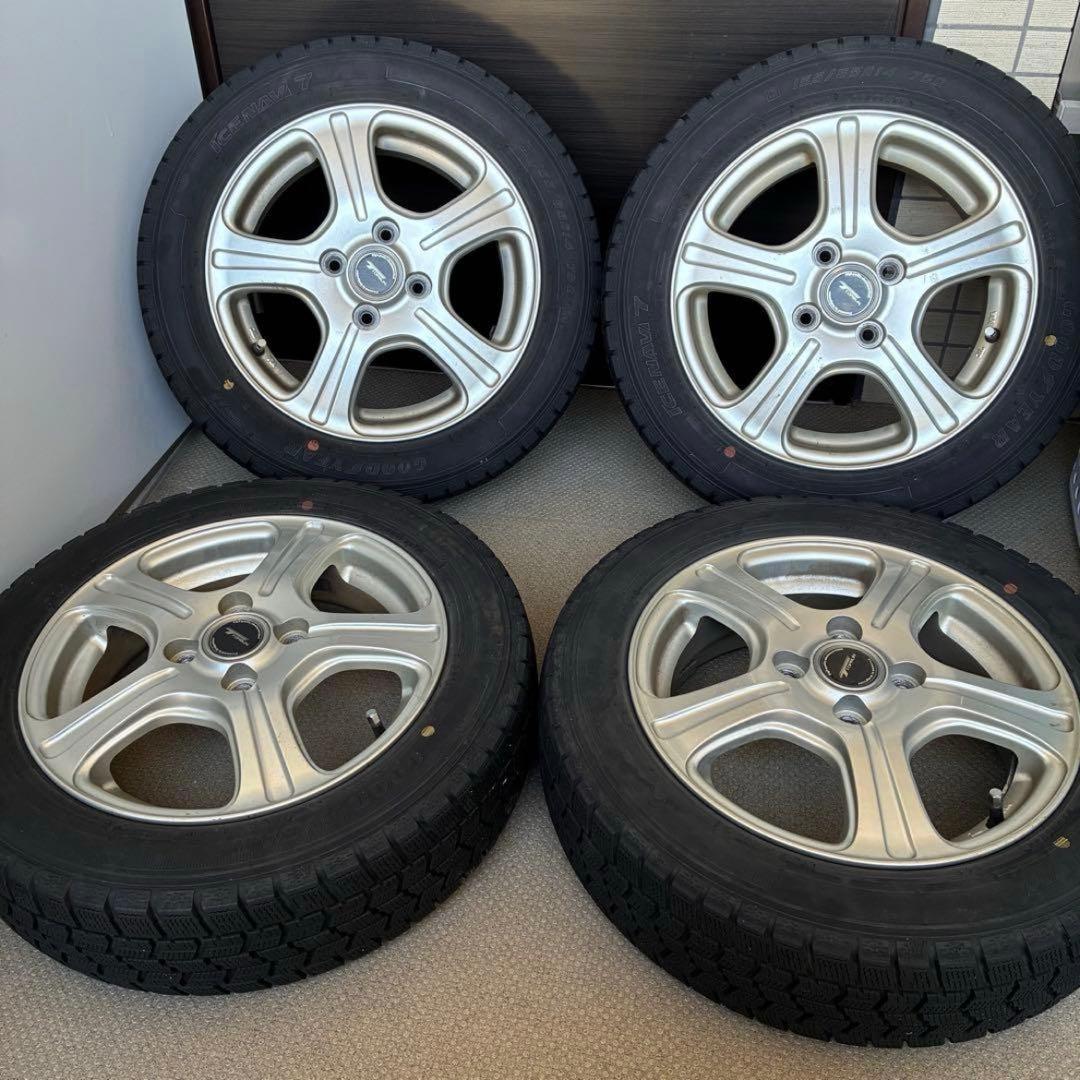 155/65R14 スタッドレスタイヤ ホイール4本セット