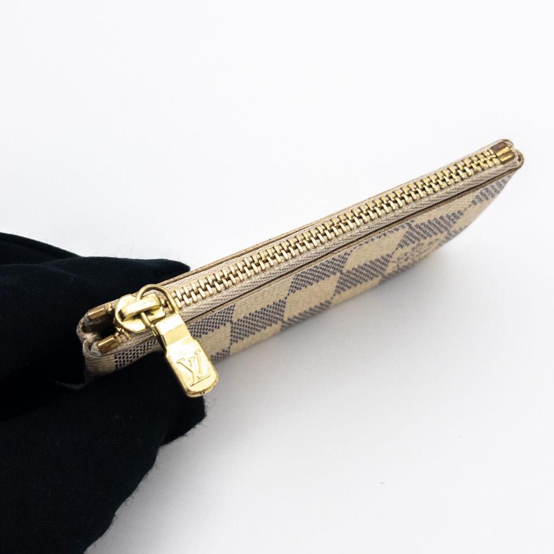 【極美品】ルイヴィトン ポシェットクレ ダミエアズール　 ケース