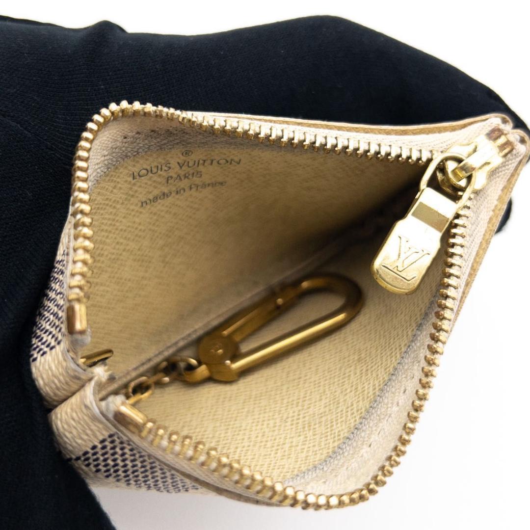 【極美品】ルイヴィトン ポシェットクレ ダミエアズール　 ケース