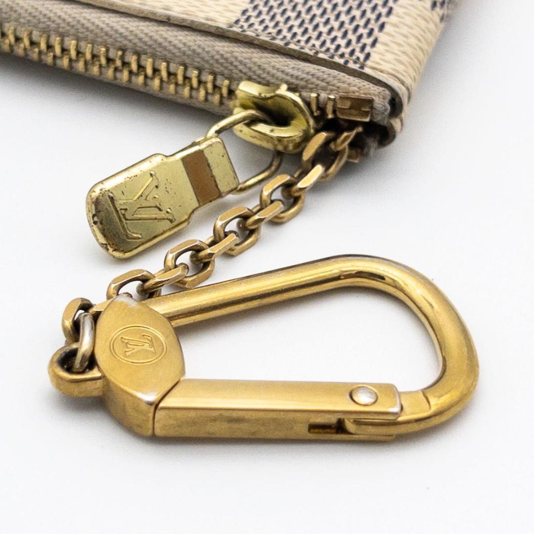 【極美品】ルイヴィトン ポシェットクレ ダミエアズール　 ケース