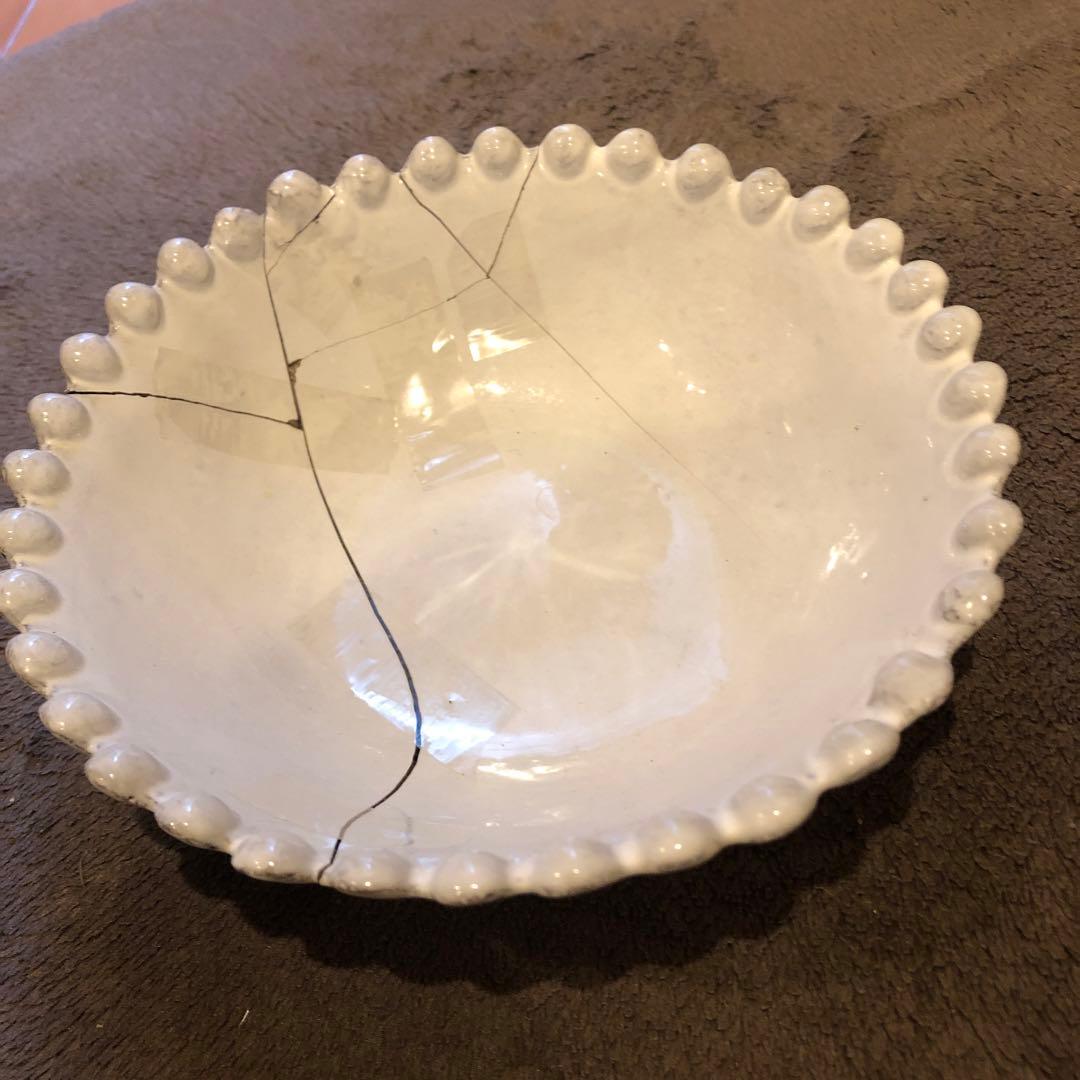 金継ぎ用　Adélaïde スモールスーププレート 16cm