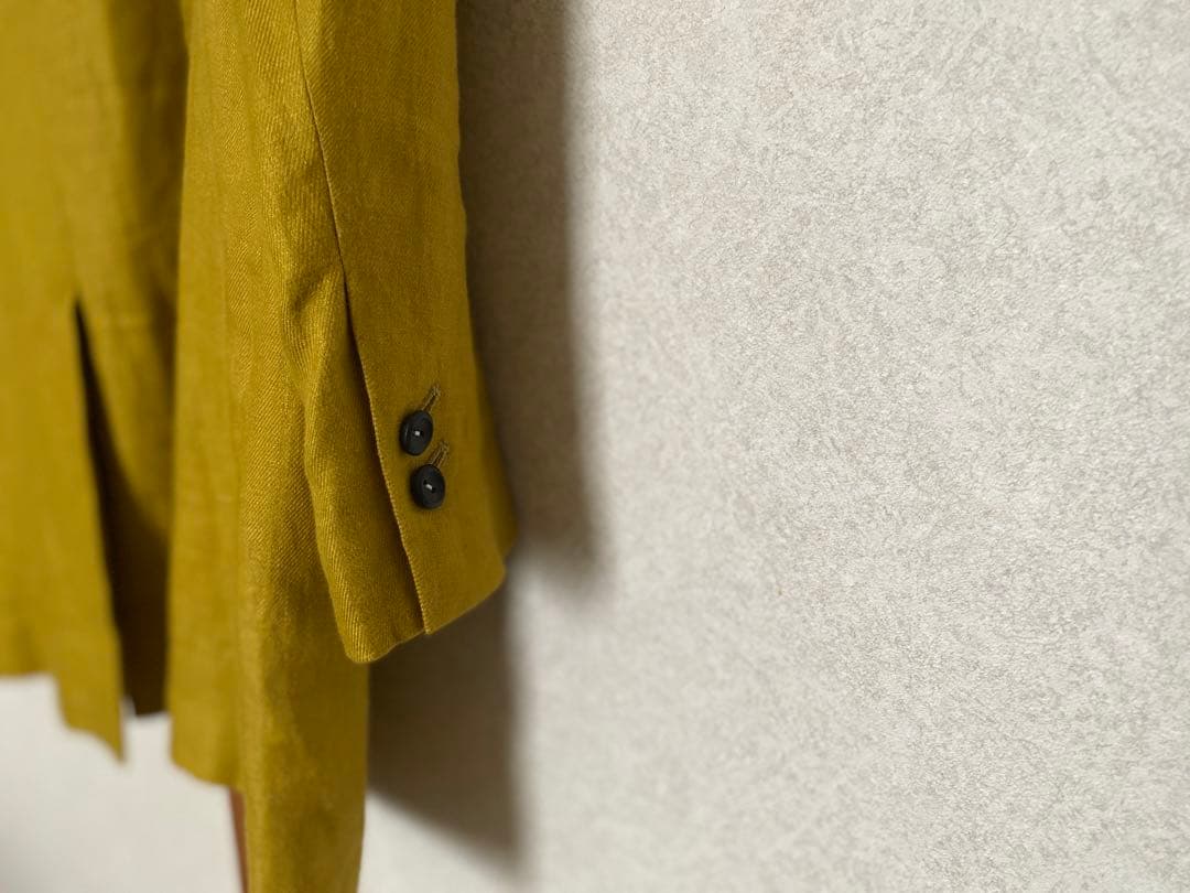 スズキタカユキ　suzuki takayuki チェスターコート マスタード 1