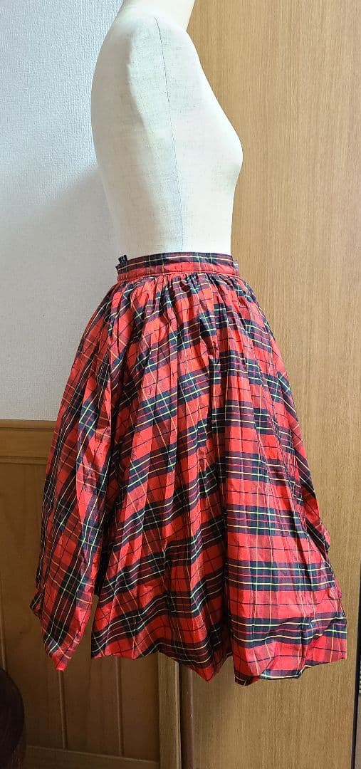 B*o様 tricot COMME des GARCONS 赤黒チェック スカー