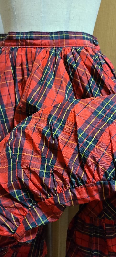 B*o様 tricot COMME des GARCONS 赤黒チェック スカー