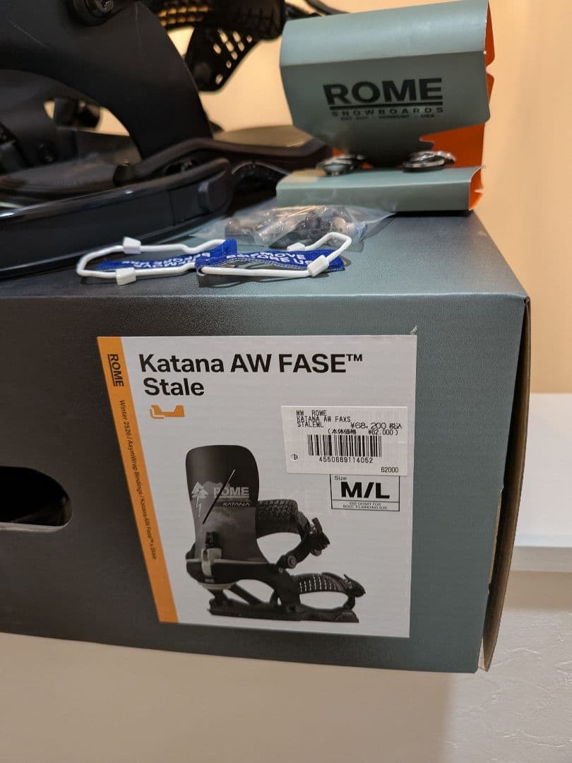 25/26 ROME Katana AW FASE™ Stale M/L 超美品