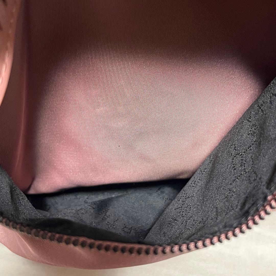 美品 ステラマッカートニー ファラベラ ナイロン リュック ピンク B74