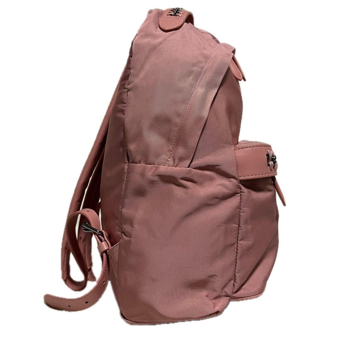 美品 ステラマッカートニー ファラベラ ナイロン リュック ピンク B74