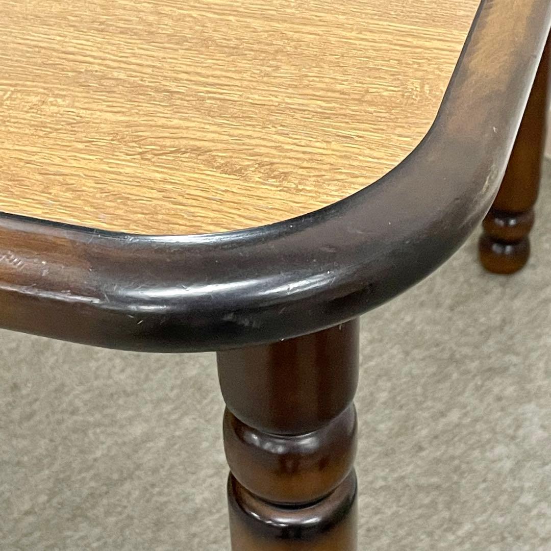 【カリモク】\"コロニアル\"DC5540QK 食堂テーブル