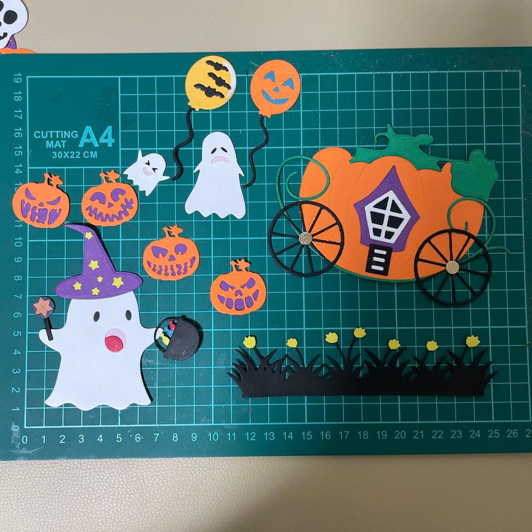 クラフトパンチ ハロウィンセット ダイカット ペーパークラフト