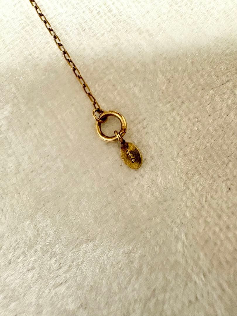 agete アガット イエローゴールド ブレスレット k10 サファイア