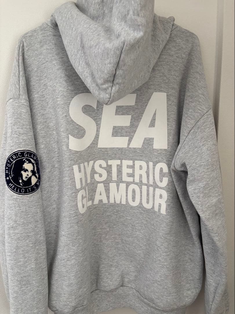 HYSTERIC GLAMOUR グレー パーカー