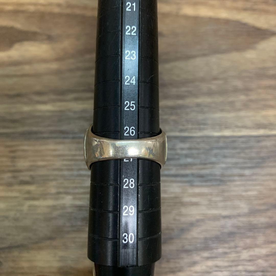 中古 インディアンジュエリー シルバーリング　RLB刻印 27号 ターコイズ2