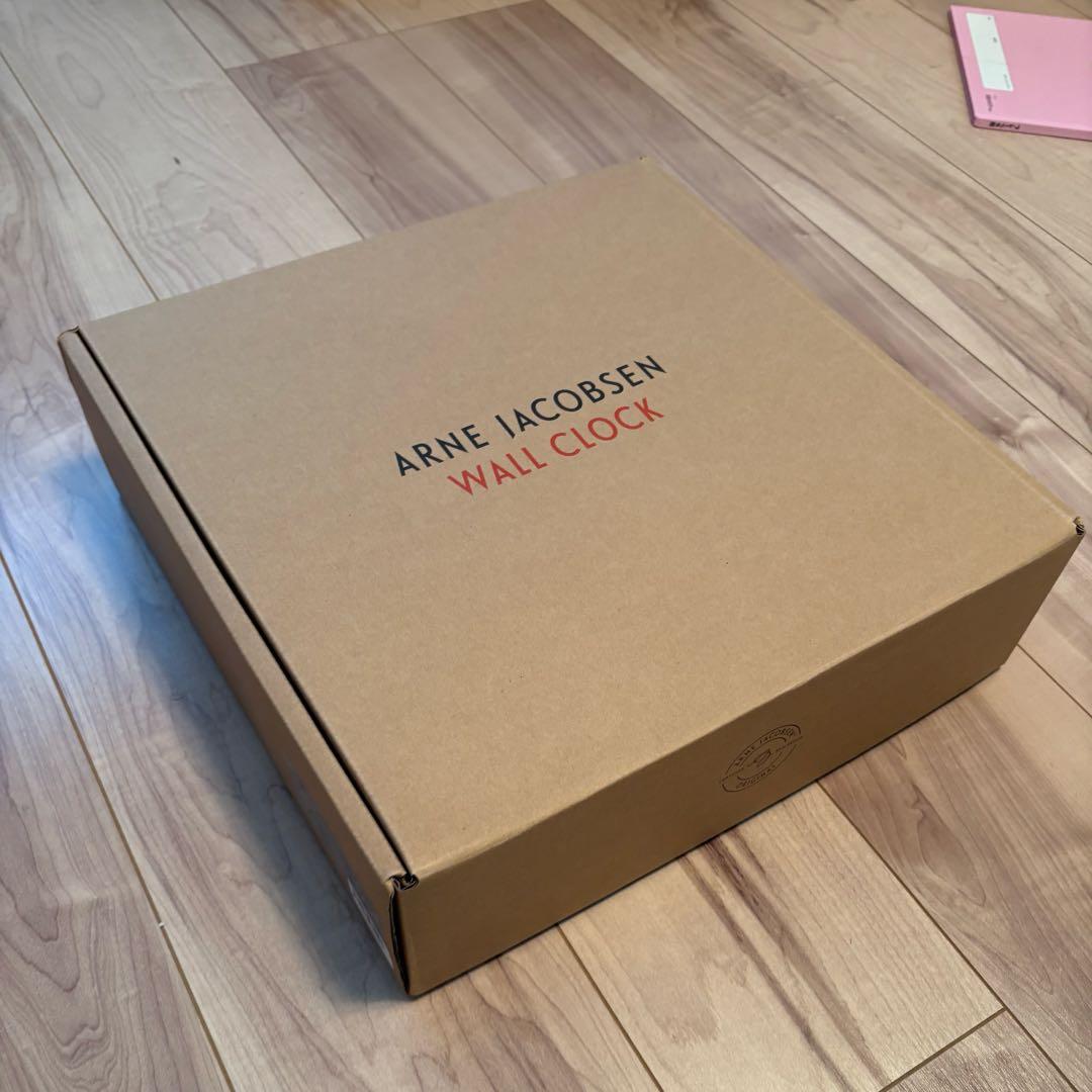 アルネヤコブセン ステーションウォールクロック29cm 未使用品