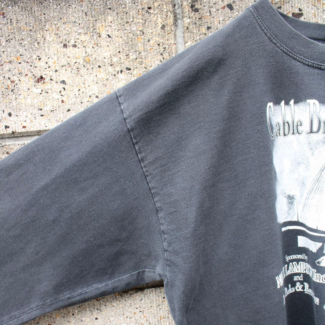 90's ワシントン州のエドへンドラー橋を走るRun大会 古着 ロングスリーブT