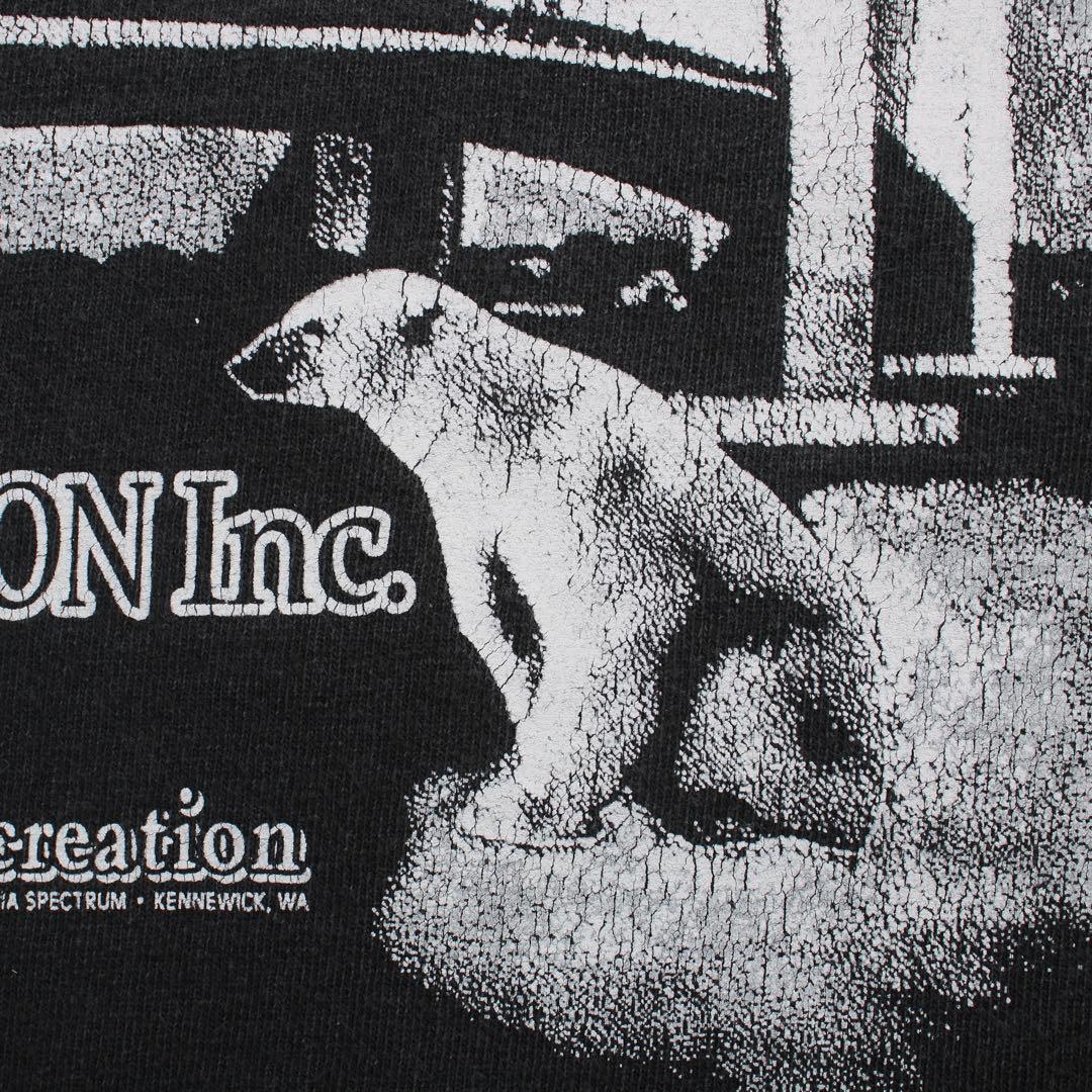 90's ワシントン州のエドへンドラー橋を走るRun大会 古着 ロングスリーブT