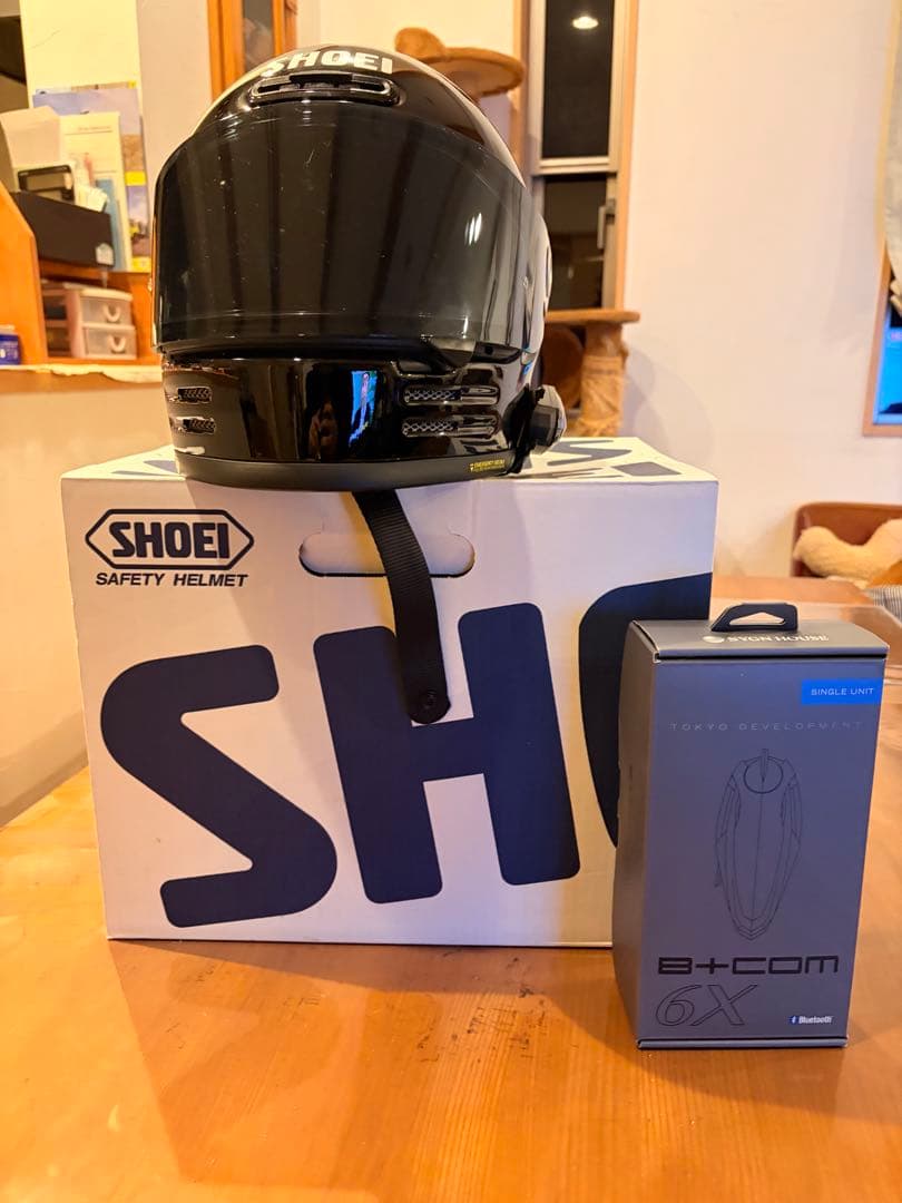 SHOEI グラムスター 、ビーコム6X