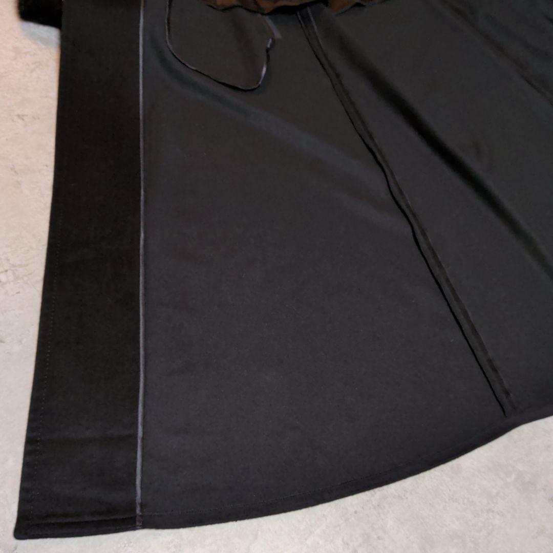 フランス製 Charles Romain カシミヤ・アンゴラ混 マキシ丈コート