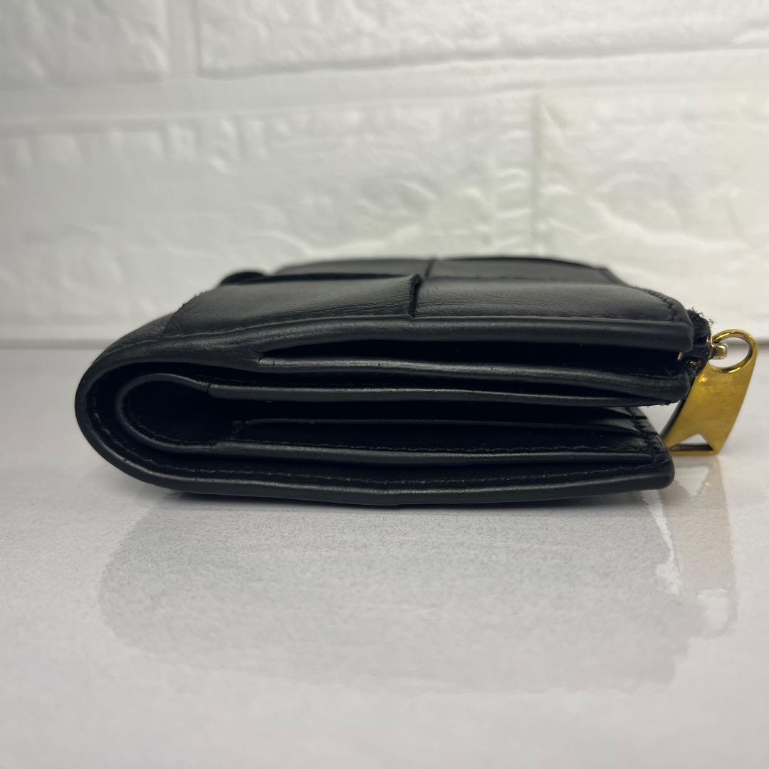 BOTTEGA VENETA カセット 二つ折り 財布 美品 ボッテガ ブラック