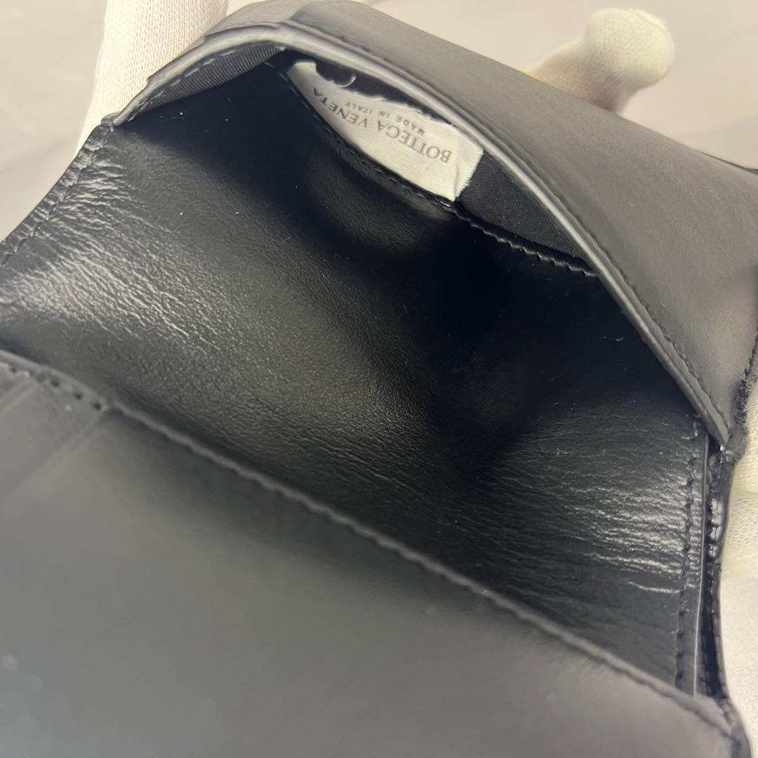 BOTTEGA VENETA カセット 二つ折り 財布 美品 ボッテガ ブラック