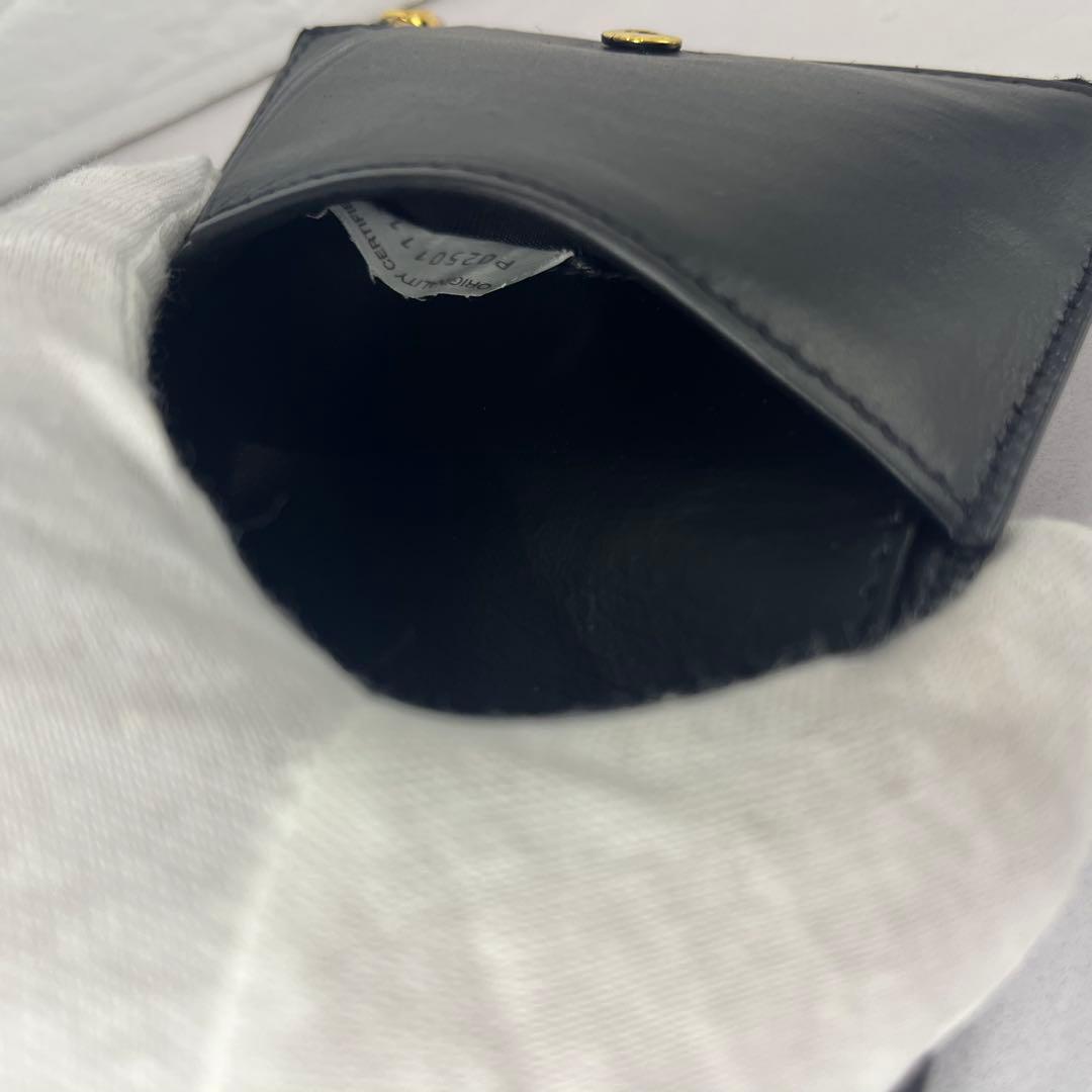 BOTTEGA VENETA カセット 二つ折り 財布 美品 ボッテガ ブラック