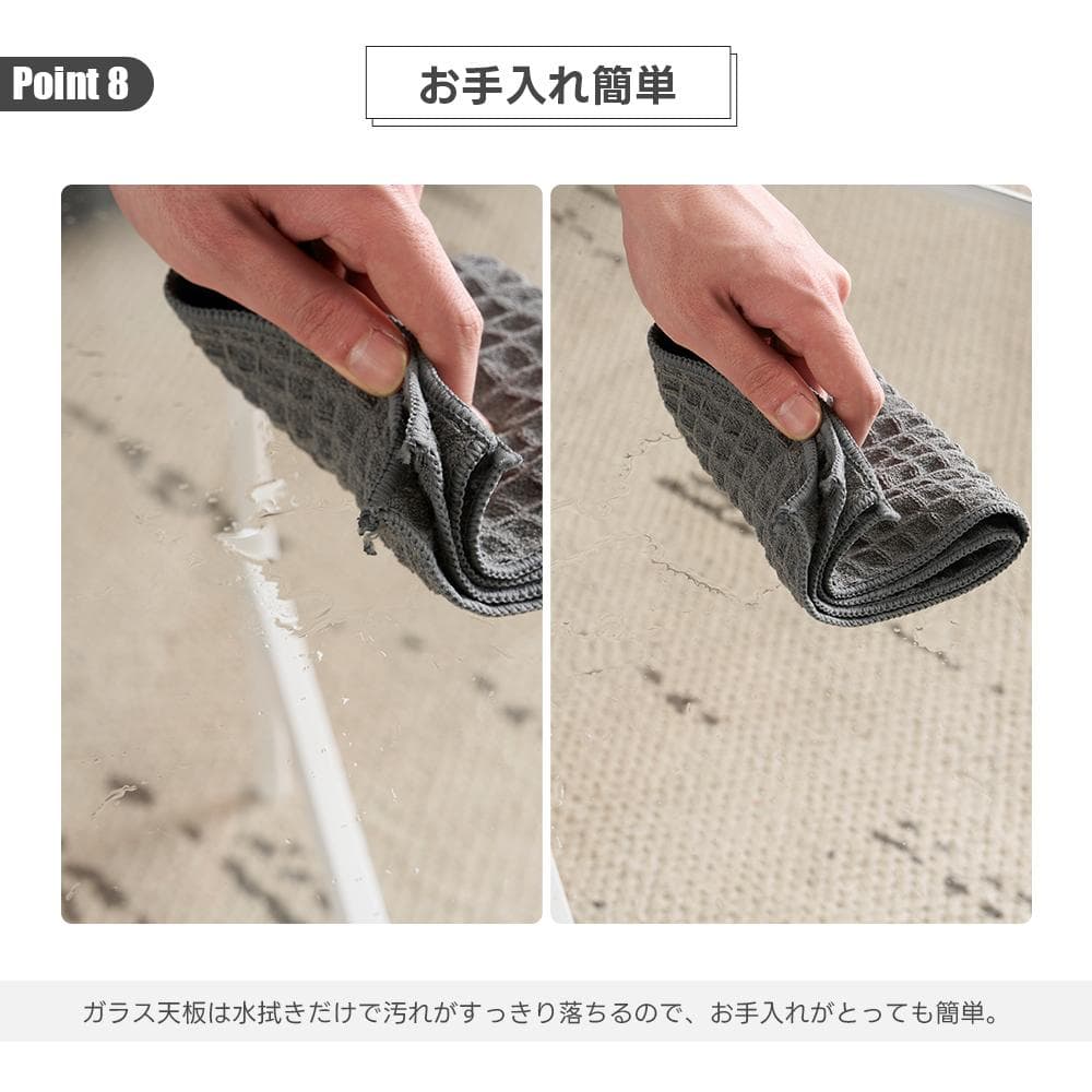 【ブラック】 丸型センターテーブル2点セット 直径70/40cm カフェテーブル