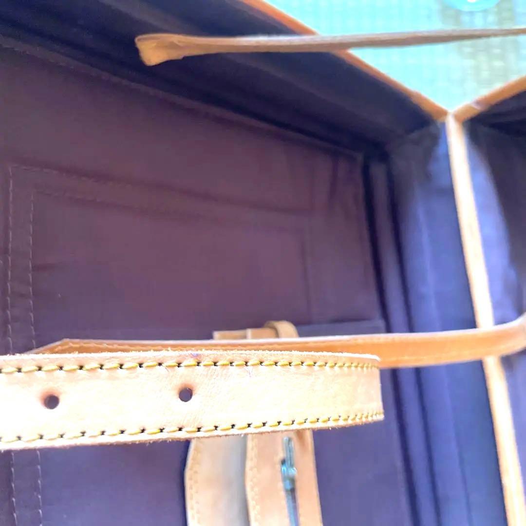 Leaves リーブス ユーラシア トランクキャリーケース 本革　ヌメ革