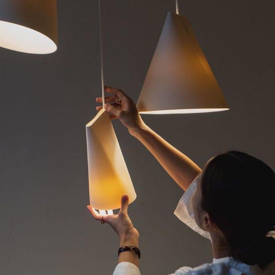 MOEBE | CERAMIC ペンダントランプ NARROW（ホワイト）