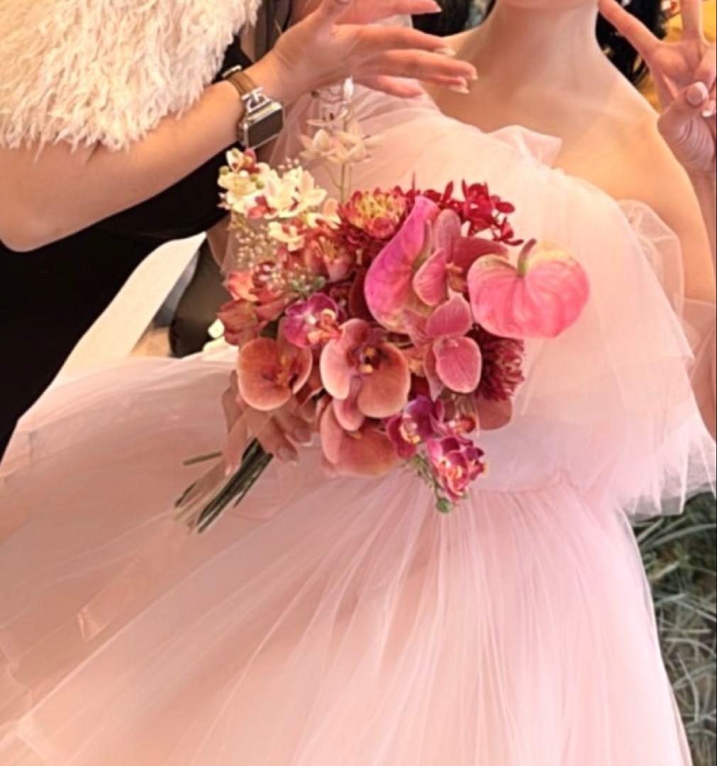 ブーケ　アーティシャルフラワー　ブートニア　結婚式　前撮り　ウェディング