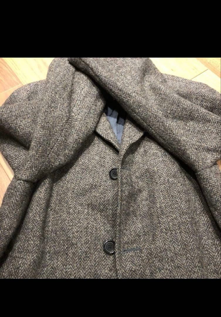 70s ビンテージ PENNY'S ハリスツイード チェスターコート