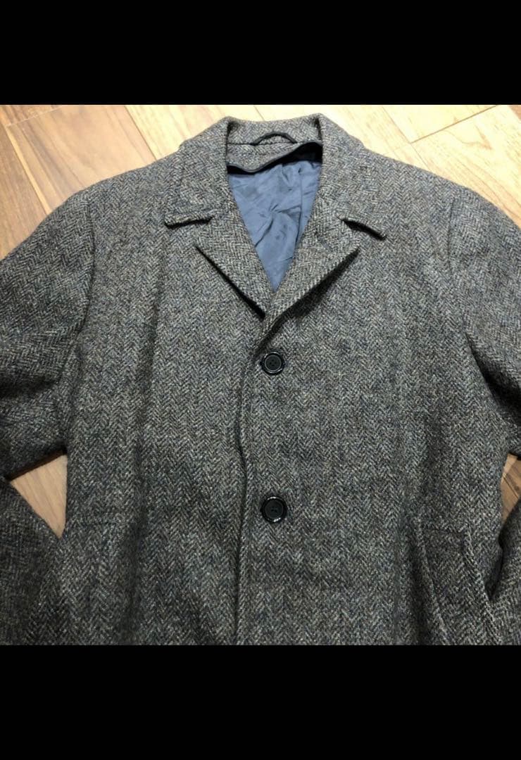 70s ビンテージ PENNY'S ハリスツイード チェスターコート