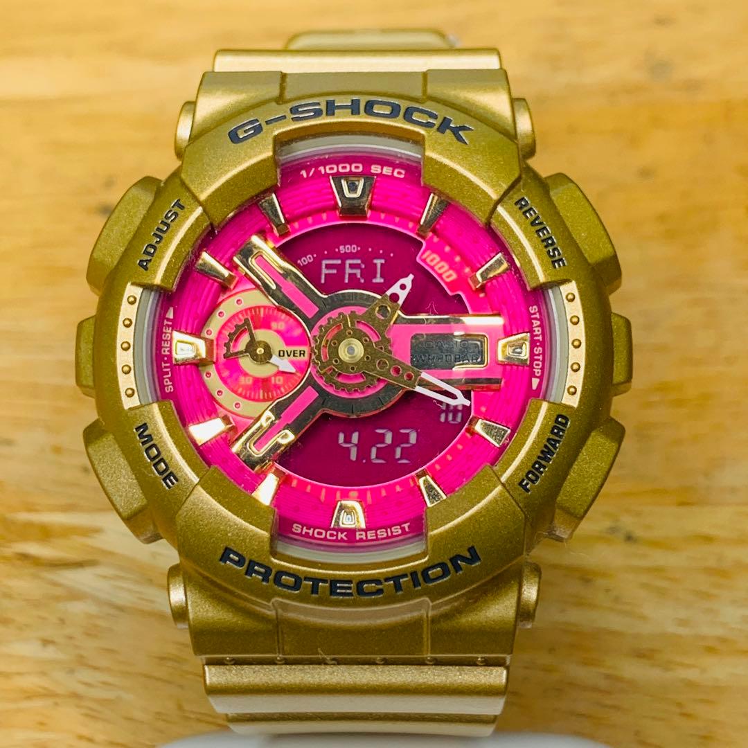 ⭐️美品、レア、CASIO G-SHOCK GMA-S110GD ピンク