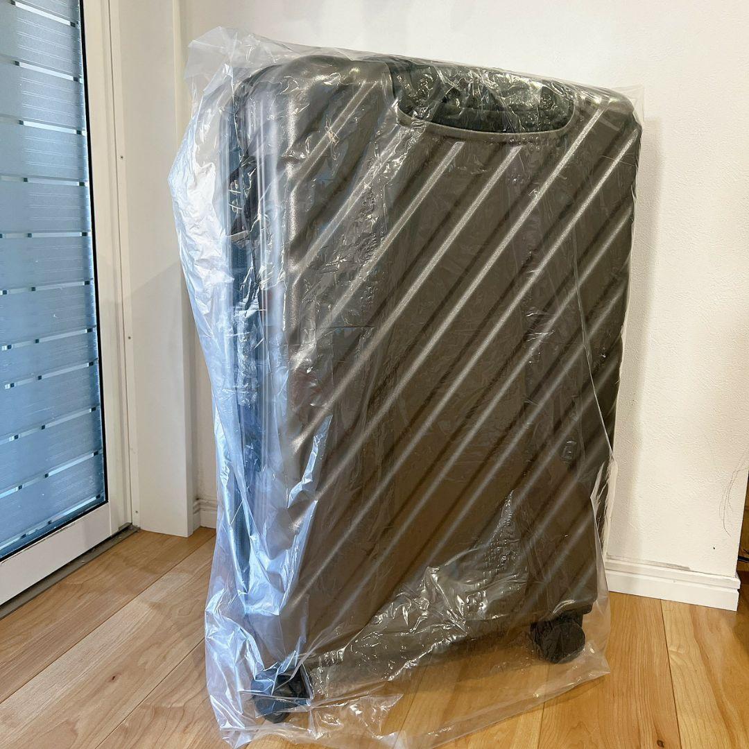 スーツケース XLサイズ 115L キャリーケース 大容量 TSA グレー