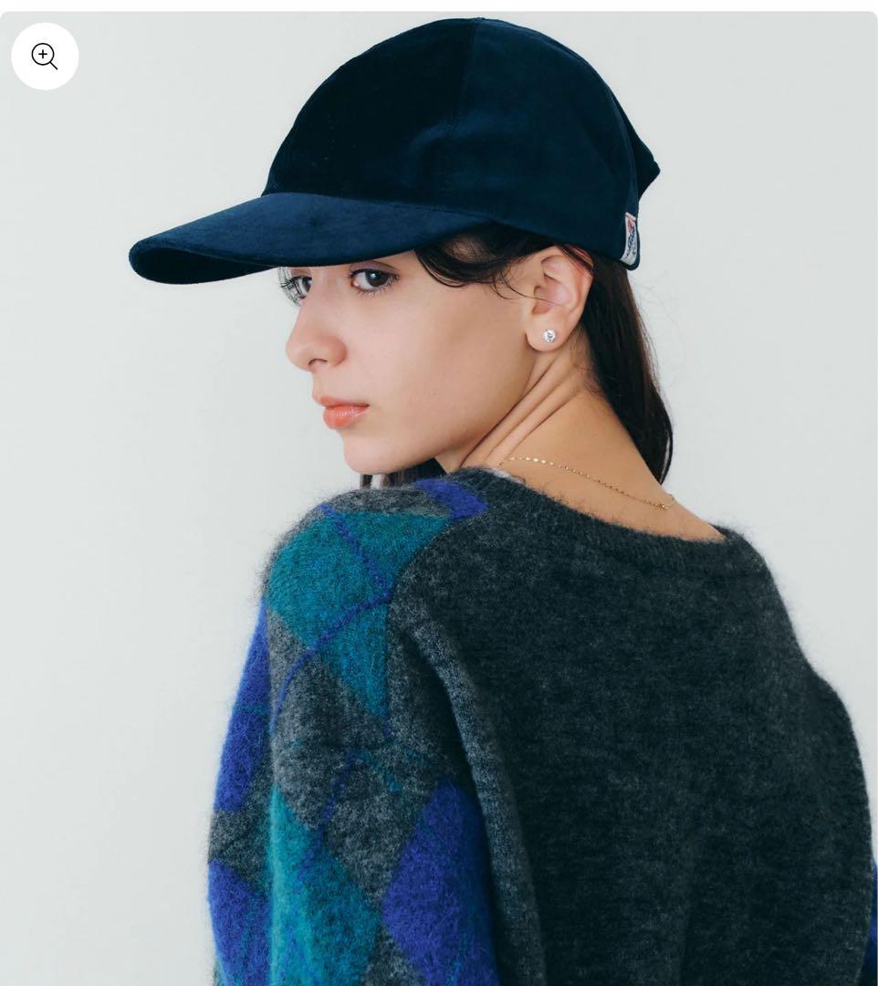 帽子 SHINZONE ORGANIC VELVET CAP