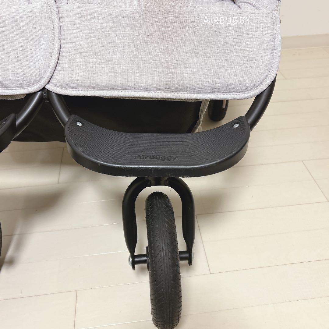 エアバギー ココダブルEXフロムバース レインカバー 空気入れ付