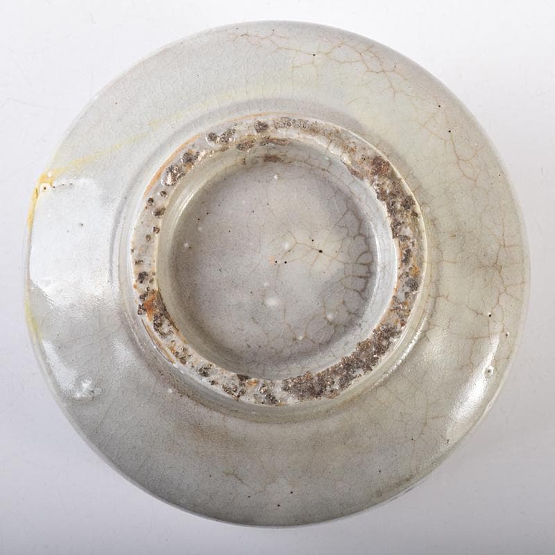 伊万里焼　古伊万里　初期伊万里　蛸唐草文　茶碗　袱紗付　時代箱付　D　R8105