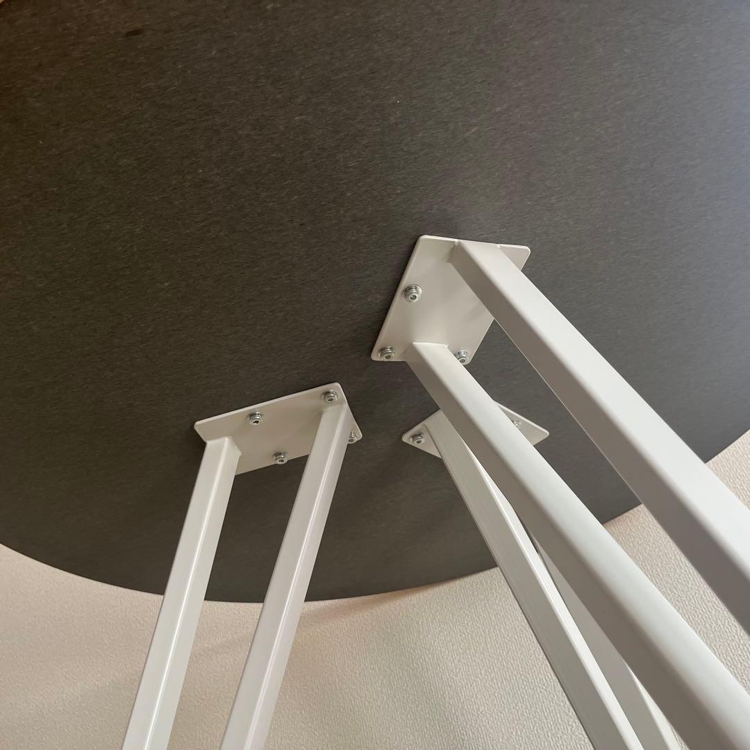 kanademono ラウンドテーブル　リノリウム　直径80㎝