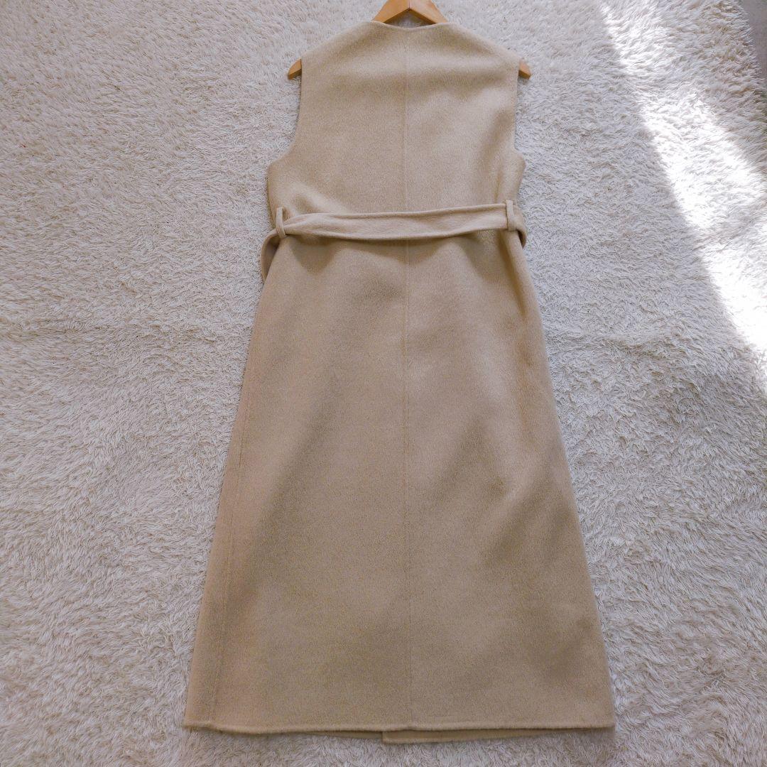 cizatto 2piece wool coat　ロング　ジレ　カーディガン