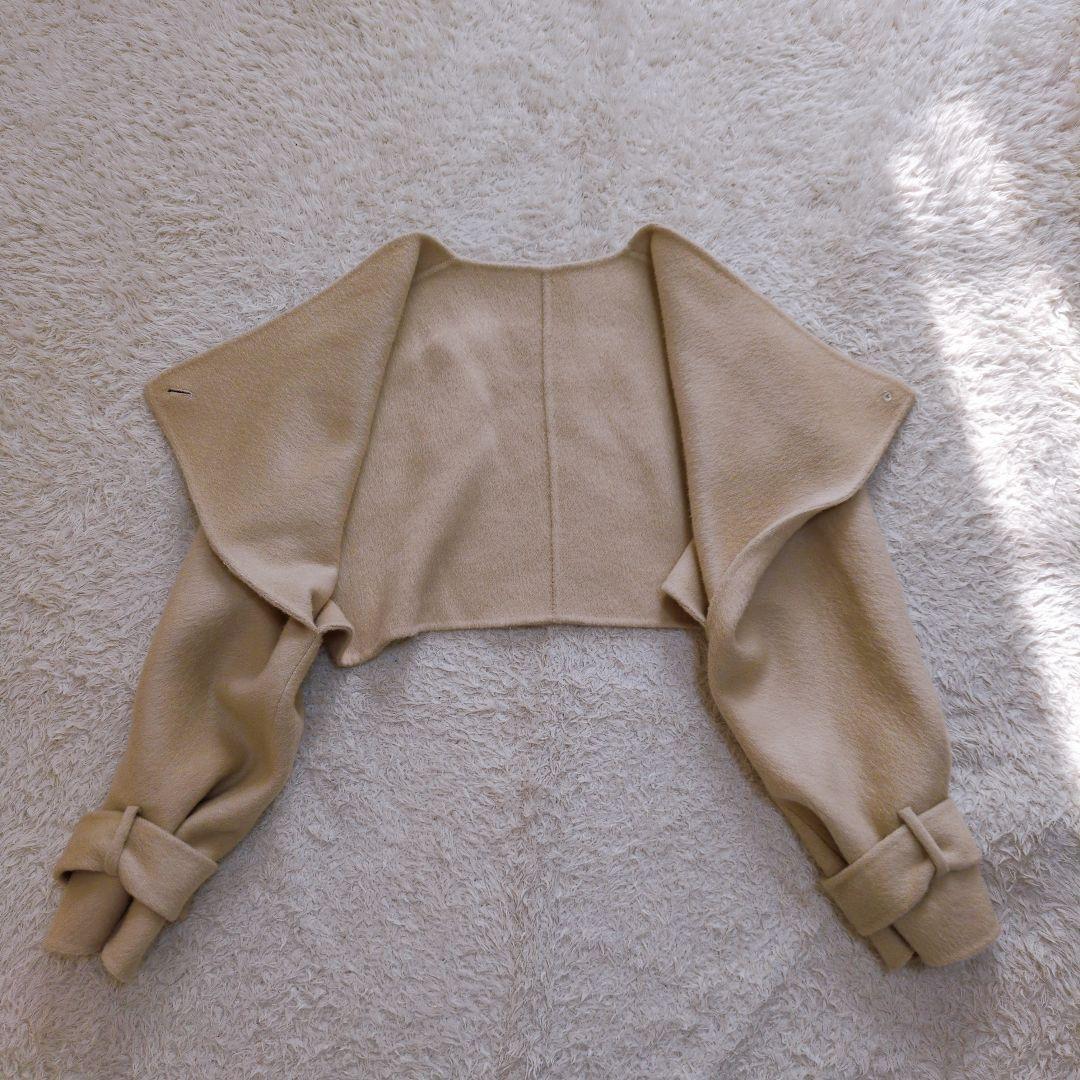 cizatto 2piece wool coat　ロング　ジレ　カーディガン