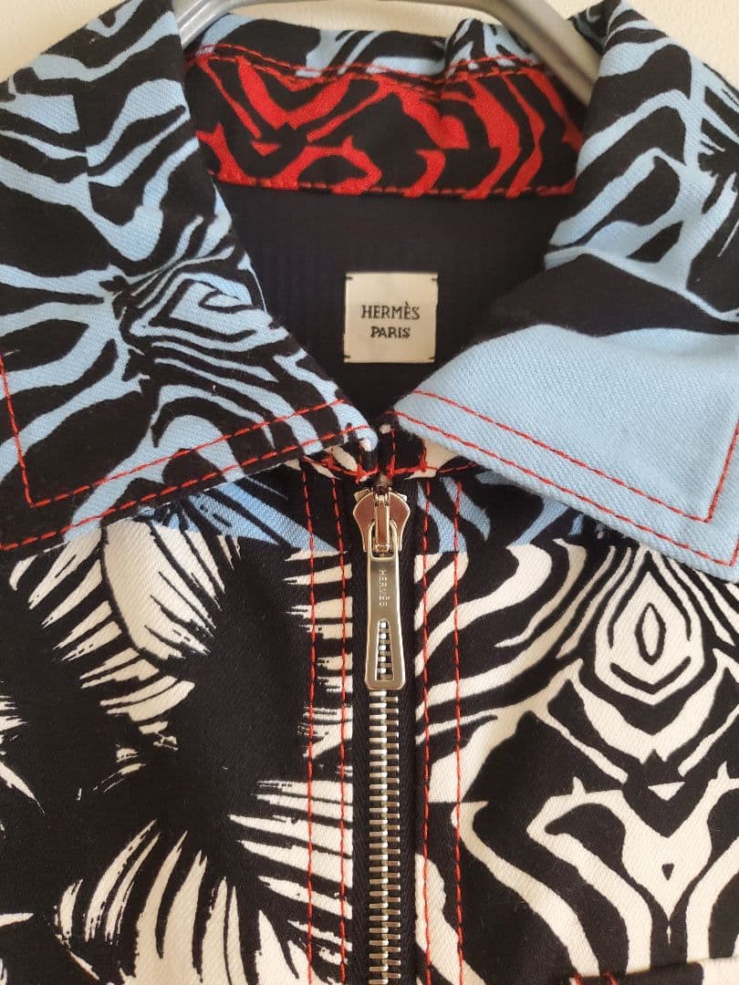 大*実様 特価！【新品未使用】HERMES　エルメス　ワンピース　ワイルドプリン